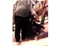 Araca Hızla Çarpan Motosiklet