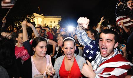 Ladin'in ölümüne böyle sevindiler