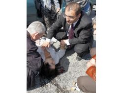 Kazazedeye İlk Müdahaleyi Vekil Adayı Yaptı