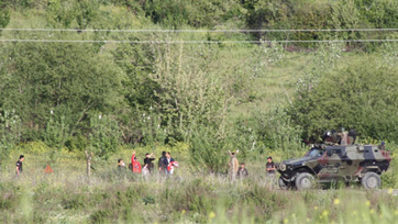 Hatay Suriye sınırında hareketlilik