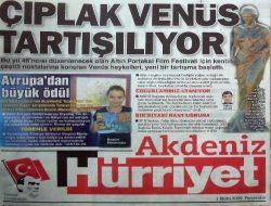Hürriyet Gazetesi Haber Yaptı, Provokatör Heykeli Yaktı