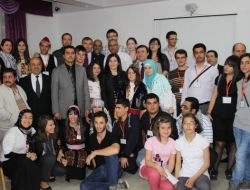 Filistinli ve İsrailli Öğrenciler Aksaray’da..