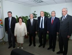 Barolar Birliği Başkanı Coşar, Zihni Aldırmaz'ı Ziyaret Etti