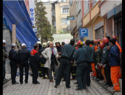 Samsun'da İnşaat Çöktü 3 İşçi Yaralandı
