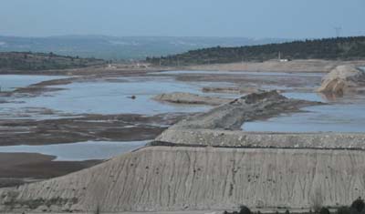 Torul Baraj Gölü'nde kirlilik alarmı