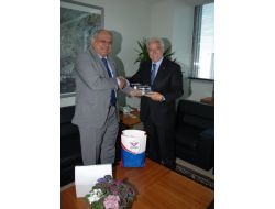 Demiryol-iş Sendikası'ndan Aldırmaz'a Teşekkür Ziyareti