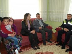 Trafik Kazasında Hayatını Kaybeden Ali Çelik’in Ailesine Ziyaret