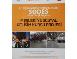 Mesleki Ve Sosyal Gelişim Kursu İle Ara Eleman İhtiyacı Karşılanacak