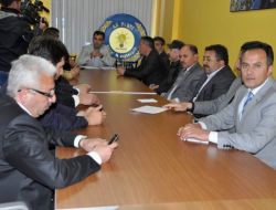 Ak Parti İl Teşkilatı Başbakan'a Hazırlık Toplantısı Yaptı