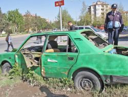 Talas’ta Zabıta Hurda Araçları Topladı!