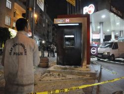 Gazi Mahallesi'nde Atm Kundaklandı