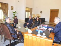Adana Vakıflar Bölge Müdürü Saraçoğlu, Vali Cerrah’ı Ziyaret Etti