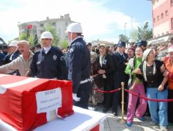 Şehit Polis Dua Ve Gözyaşlarıyla Son Yolculuğuna Uğurlandı