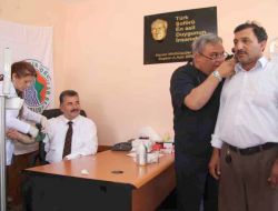 Minibüs Şoförleri Sağlık Taramasından Geçti