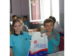 Nilüferli Minikler 'Kitap Kardeşiyiz' Projesi İle Arkadaşlarını Sevindirdi