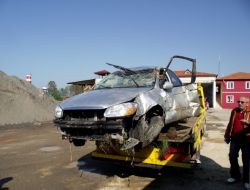 Karasu’da Trafik Kazası: 1 Yaralı