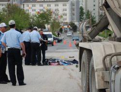 Beton Mikserinin Altında Kalan Kadın Öldü