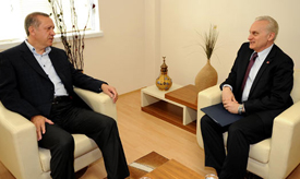 Heliport'ta sürpriz terör görüşmesi