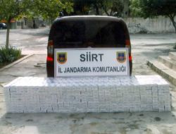 15 Bin Paket Kaçak Sigara Ele Geçirildi