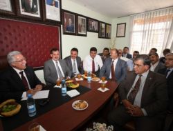 Aldırmaz Sarıçam'da Muhtarların Sorunlarını Dinledi