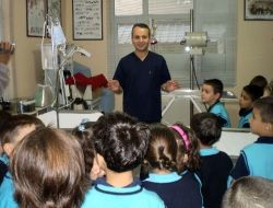 Öğrenciler Veteriner Polikliniğini Gezdi