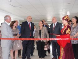 ‘anadolu’dan Turkuaz’ Sergisi Kırgızistan’da Açıldı