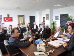 Düsiad Üyelerinden Rektör Şerifoğlu'na Hayırlı Olsun Ziyareti