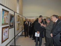 Resim Atölyesi Üyeleri, Eserlerini Sergilemeye Başladı