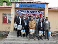 Güven Koleji'nden Ağrı'daki Kardeş Okula 50 Koli Yardım