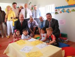 Toroslar'da Mobil Kreş Açıldı