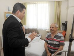 Tütüncü, Eski Başkan Manavoğlu’nu Ziyaret Etti