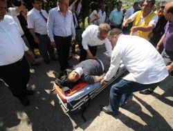 Zafer Çağlayan'ın Konvoyunda Kaza