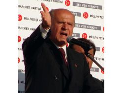 BAHÇELİ SERT KONUŞTU!
