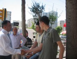 Ak Parti Adayı Çaldır Gençlerin Sorunlarını Dinledi