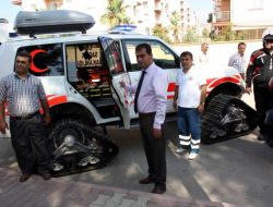 Mersin’de 112 Acil Servisi Filosunu Paletli Ambulasla Güçlendirdi