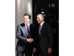 Cameron Ve Obama Bir Araya Geldi