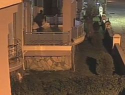 Yazlık Hırsızları Güvenlik Kameralarına Takıldı