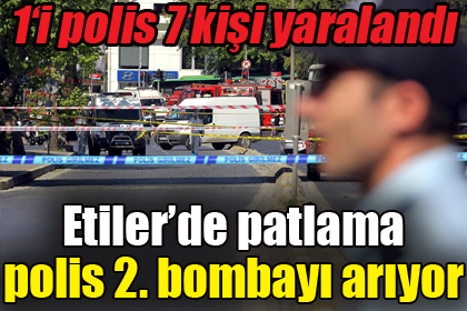 Etiler patlama ile sarsıldı!