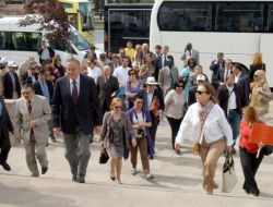 Dünyanın En Büyük Mozaik Müzesine Diplomat Akını