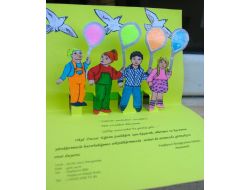 Anasınıfı Öğrencilerinin Hazırladığı Davetiye Matbaacılardan Övgü