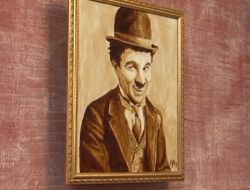 Kahveyle Medvedev’in Portresini Çizdi