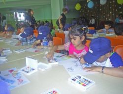 Anaokulu Öğrencileri Resim Şenliğinde Buluştu