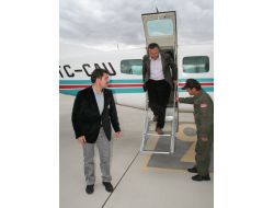 Erzincan Valisi Demir Ve Başkan Çakır Havada Adrenalin Yaşadı