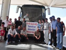 GURBETÇİLER KAPIKULE’DE OY KULLANDI