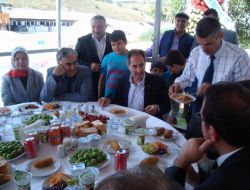 Günay, Aydınlar Kum Çakıl Ocağı'nı Ziyaret Etti