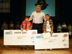 Antalya’da ‘umut Armağanları’nda Dereceye Girenler Ödüllerini Aldı