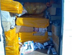 Şırnak’ta 70 Bin 500 Paket Kaçak Sigara
