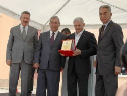 Eski Ulaştırma Bakanı Yıldırım, Polat Holding'in Yaptırdığı Meslek Lisesini Açtı