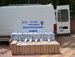 Siirt'te Kaçak Sigara Operasyonu