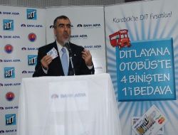 Karabük'te Halk Otobüsleri Artık Dıt'lanacak